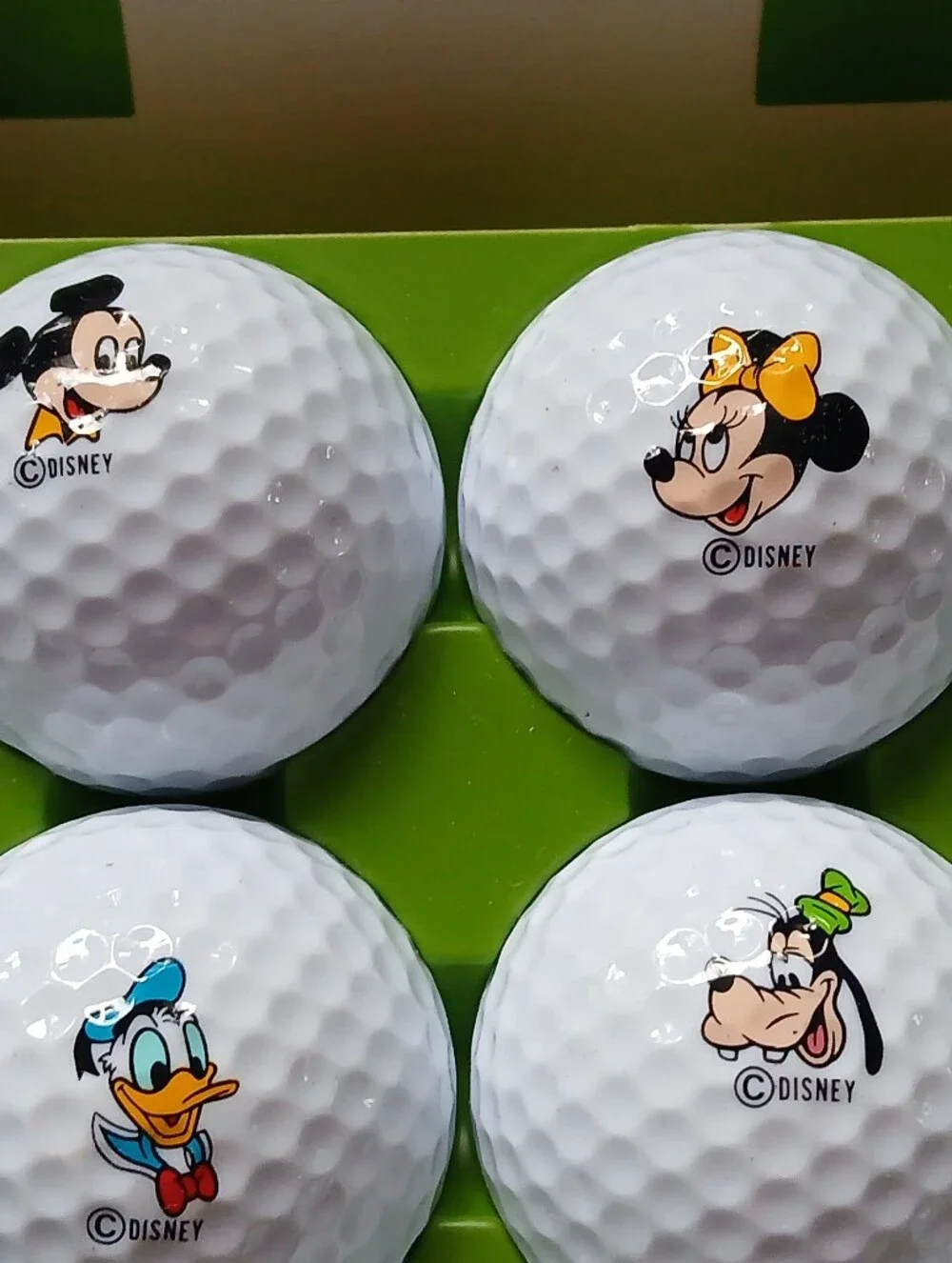 Vintage Disney Golf Ball Set